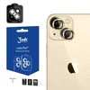 Apsauginis stiklas telefono kamerai Apple iPhone 14 Pro / 14 Pro Max 3MK Lens Protection Pro auksinis