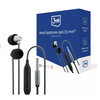 Ausinės 3mk su laidu Earphones 3,5mm juodos