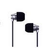 Ausinės 3mk su laidu Earphones 3,5mm juodos