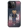4Tel ZUCK BEAR dėklas CALIFORNIA COOL MAG suderinamas su MagSafe, skirtas IPHONE 15 Pro džinsams