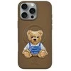 4Tel ZUCK BEAR dėklas EVERLEY suderinamas su MagSafe 16 Pro šampaniniu auksiniu