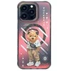 4Tel ZUCK BEAR dėklas NEW YORK NEVER SLEEPS MAG suderinamas su MagSafe, skirtas IPHONE 15 Pro manhattan urbane