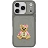Dėklas 4Tel Zuck Bear Everley Magsafe do Iphone 17 Pro Pilkas TTT