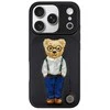 Dėklas 4Tel Zuck Bear London Classic do Iphone 17 Pro Juodas TTT
