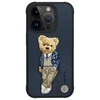 Dėklas 4Tel Zuck Bear London Classic do Iphone 17 Pro Navy TTT