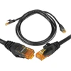 8P8C CAT6e UTP Connection network Cable (patchcord) 1.5m juodas