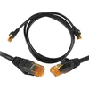 8P8C CAT6e UTP Connection network Cable (patchcord) 1m juodas