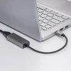 Adapteris su kablem Akyga AK-AD-65 karta jungiama į tinklą USB type C (m) / RJ45 (f) 10/100/1000 ver. 3.0 15cm