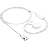 Akyga AKYGA AK-SW-43 USB įkrovimo laidas Apple Watch Ultra 2 Series 987654321 + Lightning kištukas 1m