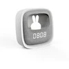 Trevi Žadintuvas su LED Bunny naktine lempute PURE FNL-06 AURORA baltos spalvos square Forever Light