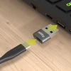 Allity Sp. z o.o. Allity adapter ABA-101 OTG USB-C to USB pilkas