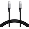 "Allity" kabelis AUC-01 USB-C - USB-C 2.0 m 100W juodas