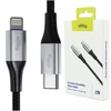 "Allity" kabelis AUC-01 USB-C - "Lightning" 1,0 m 27W juodas