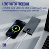 „Allity“ kabelis AUC-02 USB-C - USB-C 2.0 m 60W baltas