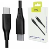 "Allity" kabelis AUC-02 USB-C - USB-C 1.0 m 60W juodas