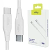 „Allity“ kabelis AUC-02 USB-C - USB-C 1,0 m 100W baltas