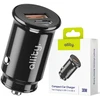 Allity Sp. z o.o. Allity car charger ACC-100-30WAC 1x USB-C 1x USB-A 30W juodas