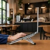 Allity Sp. z o.o. Allity Mini travel laptop stand ABA-301 pilkas
