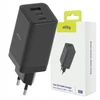 Allity Sp. z o.o. Allity Sp. su o.o. Allity wall charger GaN PD QC ATC-01-65WACC 2x USB-C 1x USB-A 65W juodas