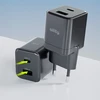 Allity Sp. su o.o. Allity sieninis įkroviklis GaN PD QC ATC-01-30WAC 1x USB-C 1x USB-A 30W juodas