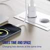 "Allity" sieninis įkroviklis GaN PD QC ATC-01-30WAC 1x USB-C 1x USB-A 30W baltas