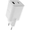 "Allity" sieninis įkroviklis GaN PD QC ATC-01-30WAC 1x USB-C 1x USB-A 30W baltas