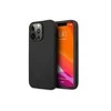 Mercedes Benz Apple iPhone 13 Pro Mercedes AMG dėklas odinis Hot Stamped (AMHCP13LDOLBK) juodos spalvos