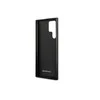 Mercedes Benz Samsung Galaxy S22 Plus Mercedes AMG Odinis Dėklas Debossed Lines (AMHCS22MGSEBK) juodos spalvos