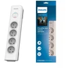 „Philips“ viršįtampių apsauga, 4 lizdai, 2 m, balta, 16a, spn7040wa/60