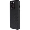 Dėklas Apple iPhone 14 Pro Audi Synthetic odinis (AU-TPUPCIP14P-TT/D1-BK) juodos spalvos