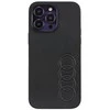 Apple iPhone 14 Pro Max Audi Synthetic odinis dėklas (AU-TPUPCIP14PM-TT/D1-BK) juodos spalvos
