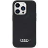 Apple iPhone 14 Pro Max Audi silikoninis dėklas (AU-LSRIP14PM-Q3/D1-BK) juodos spalvos