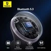 BASEUS belaidės bluetooth ausinės TWS ENC IPX4 Bowie E18 violetinės spalvos