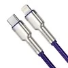 Baseus Cafule Series USB-C kabelis for Lightning, 20W, 2m violetinės spalvos