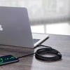 Baseus Cafule PD2.0 100W greito įkrovimo USB-C kabelis 20V 5A 2m - Pilkas / Juodas