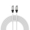 USB-C laidas su USB-C Baseus CoolPlay 100W 2m (baltas)