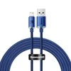 Baseus Crystal Shine USB - Lightning kabelis 2.4A 2m - Mėlynas