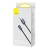 Baseus Crystal USB-USB-C laidas, 100W, 2m - juodas