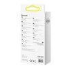Baseus Crystal Shine USB - USB-C laidas 100W 2m - Violetinis
