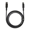 Baseus USB C tipo laidas - žaibiškai greitas įkrovimas su maitinimo šaltiniu 20W 2m Juodas (Juodas)