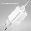 Charger Baseus CCALL-BX02 (USB 3.0, baltos spalvos)