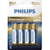 Baterija PHILIPS AA LR6 4pcs Premium Alkaline