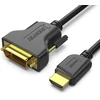 BENFEI cable HDMI to DVI cable 0,9 m bidirectional 1080P juodas