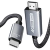 BENFEI cable USB C to HDMI 4K 60Hz 0,9 m pilka