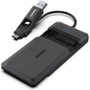 BENFEI SSD drive housing 2.5 inch SATA USB-C USB-A with UASP SATA III support juodas