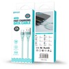 BWOO kabelis USB – USB-C 1m 3A minimalistinis silikoninis žalias X280C