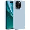 Dėklas Telforceone Etteri Silicone Apple iPhone 15 Pro Max 6,7" žydros spalvos
