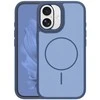 Dėklas Frame Thin Mag case for iPhone 17 6,3" dark mėlynas
