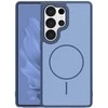 Dėklas Frame Thin Mag case for Samsung Galaxy S25 Ultra dark mėlynas