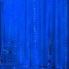 Telcon Mėlyna LED CURTAIN (100 LED LAMPS) 3Mx1M Mėlynas